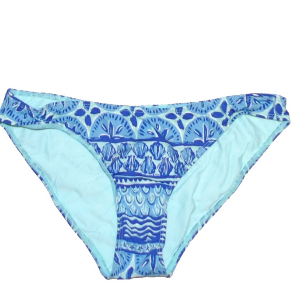 NWT Vineyard Vines Women's Crystal Blue Bikini Bottom M Medium